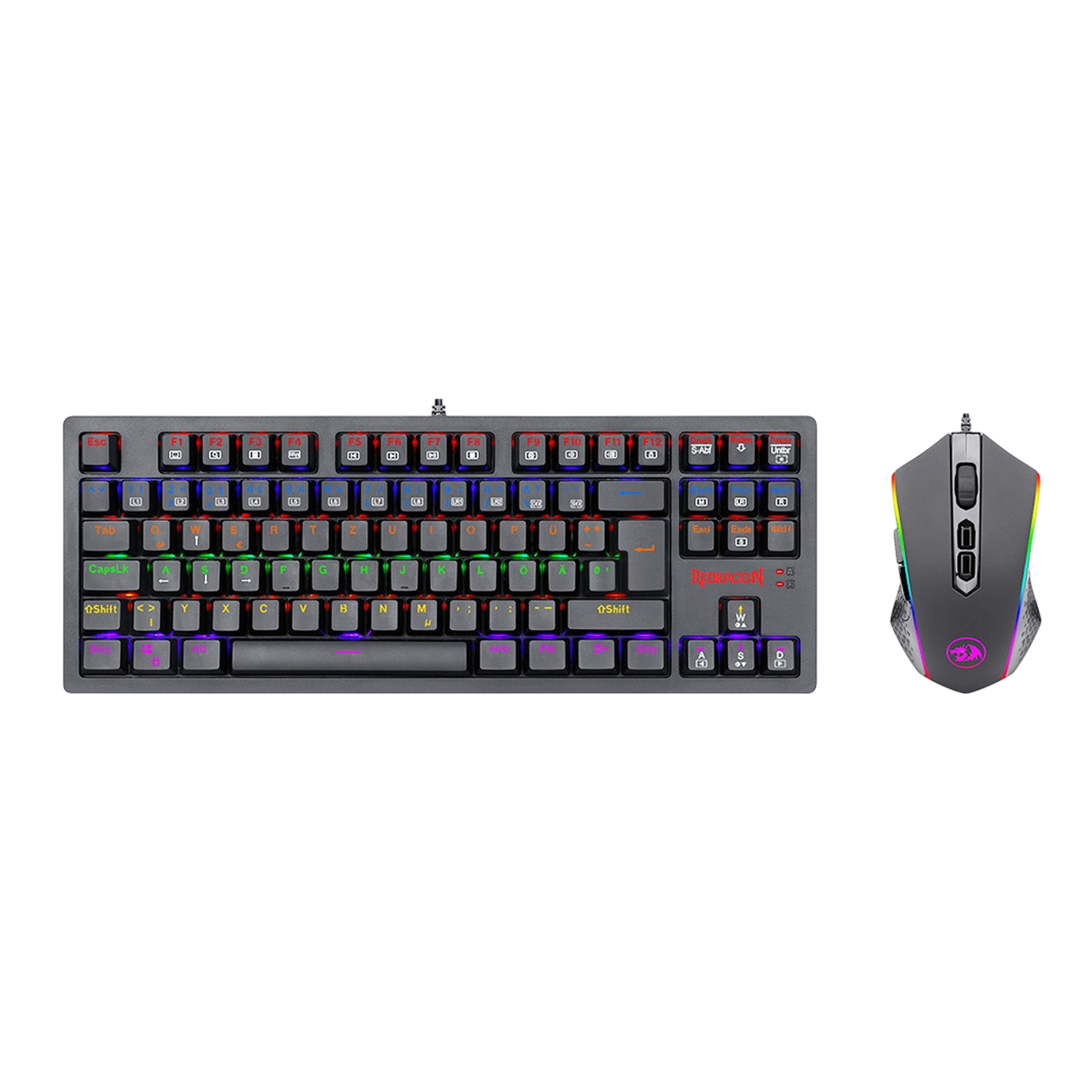 Redragon S113-KN-DE Gaming Keyboard & Mice Combo