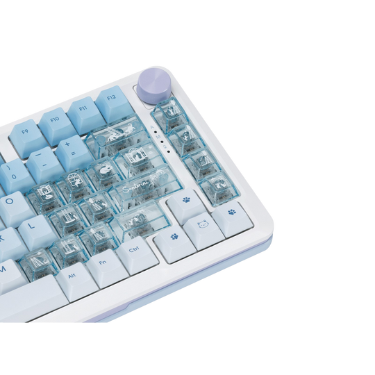 Santorini's Cat Keycap Set Cherry Profile 145+26 Keys