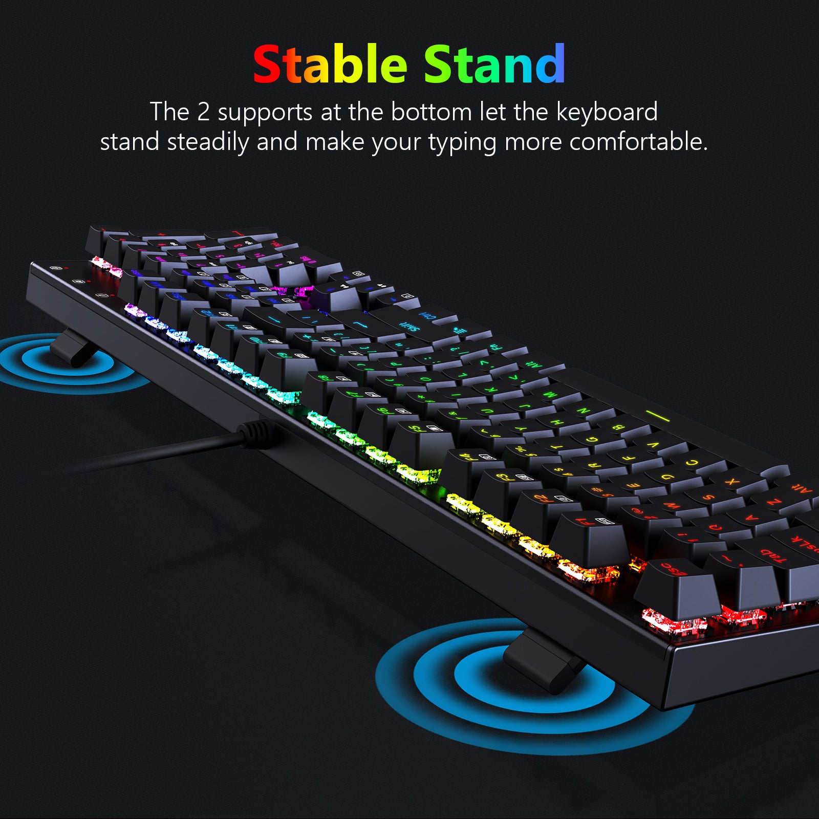 Redragon K565-RGB 104-Key Mechanical Gaming Keyboard