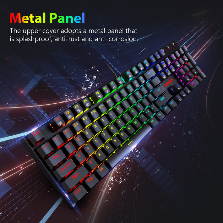 Redragon K565-RGB 104-Key Mechanical Gaming Keyboard