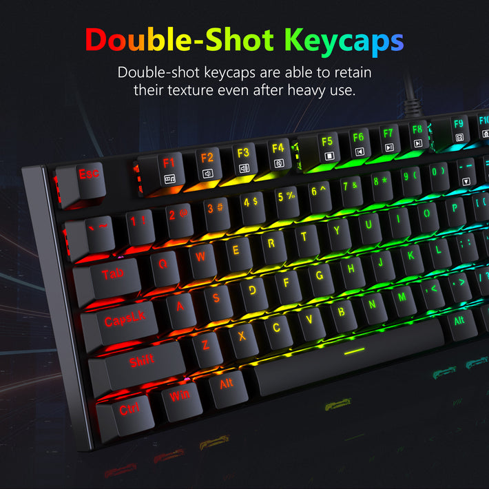 Redragon K565-RGB 104-Key Mechanical Gaming Keyboard