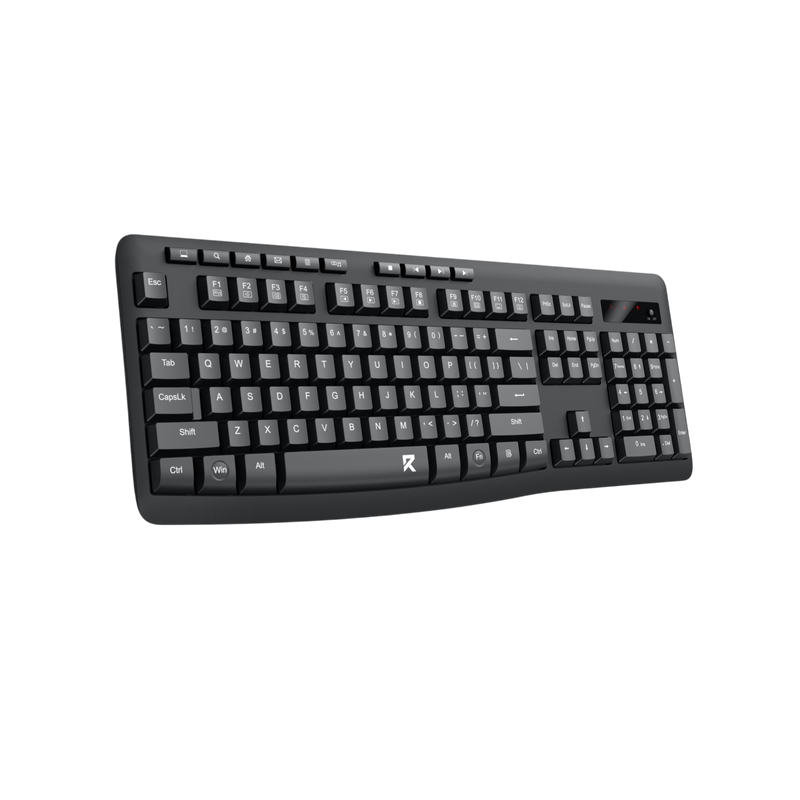 Redragon BK-7367 Rainbow Backlit Membrane Gaming Keyboard (Black)