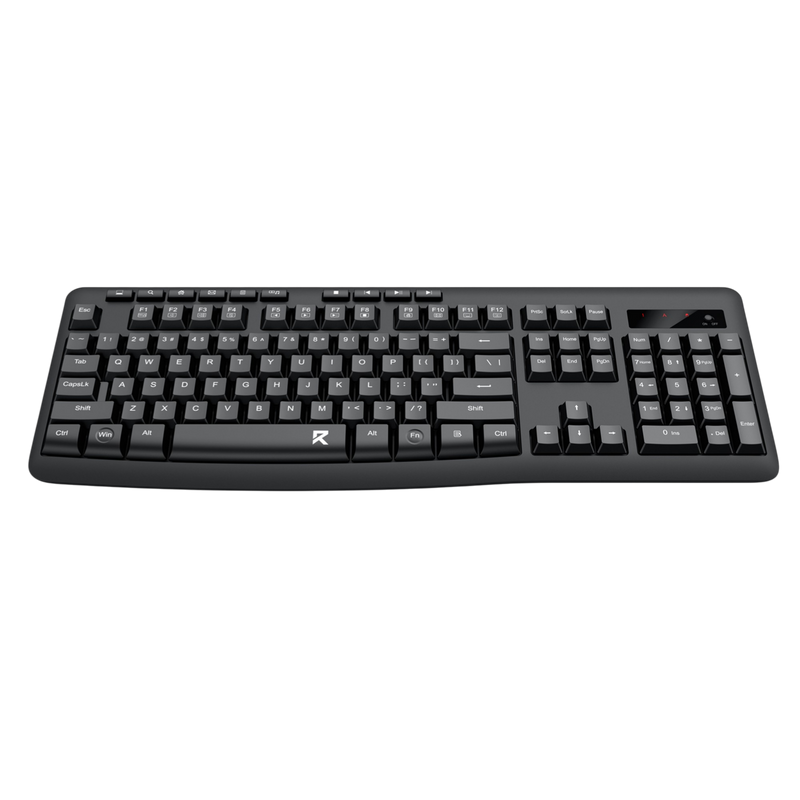 Redragon BK-7367 Rainbow Backlit Membrane Gaming Keyboard (Black)