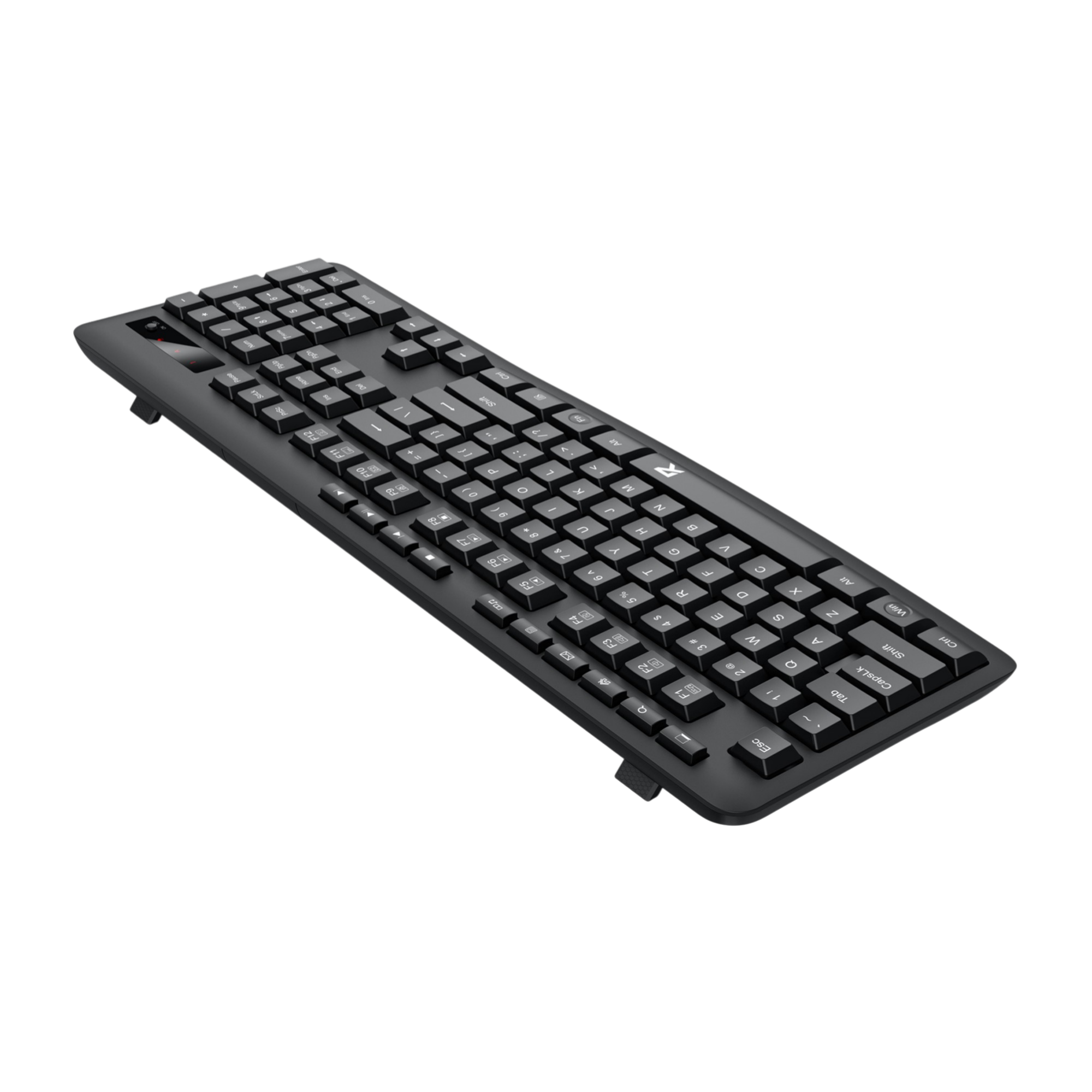 Redragon BK-7367 Rainbow Backlit Membrane Gaming Keyboard (Black)