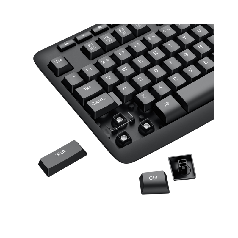 Redragon BK-7367 Rainbow Backlit Membrane Gaming Keyboard (Black)