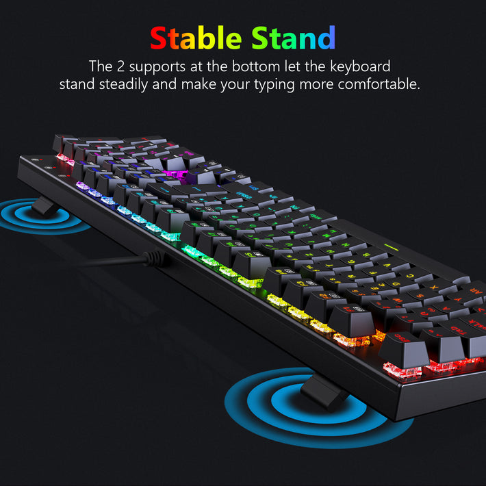 Redragon K565-RGB 105-Key RGB Mechanical Gaming Keyboard