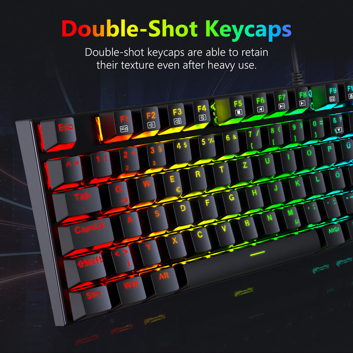 Redragon K565-RGB 105-Key RGB Mechanical Gaming Keyboard