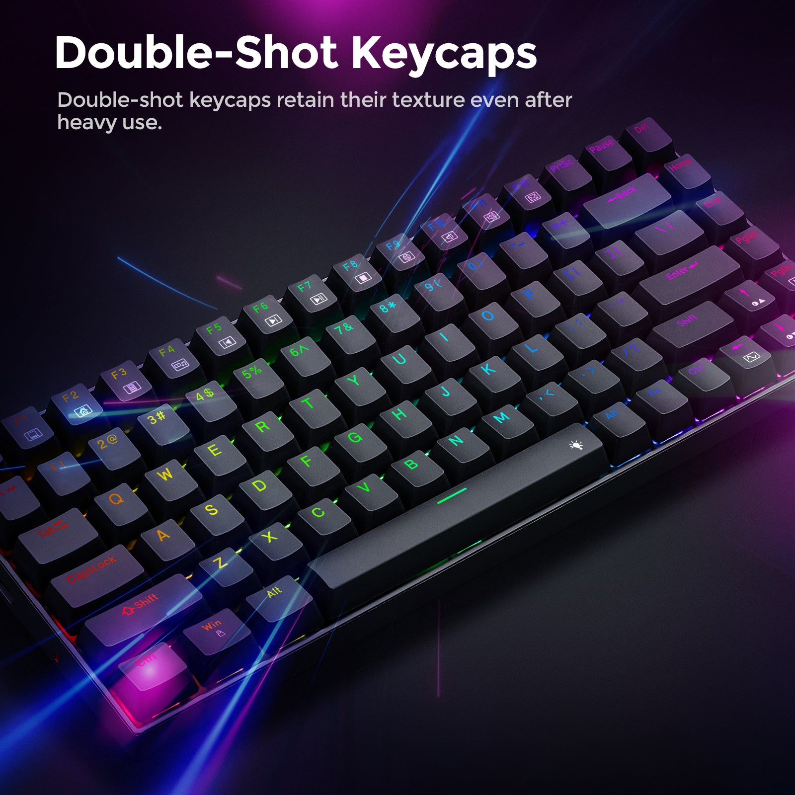 Redragon K629-RGB 75% Mechanical Gaming Keyboard