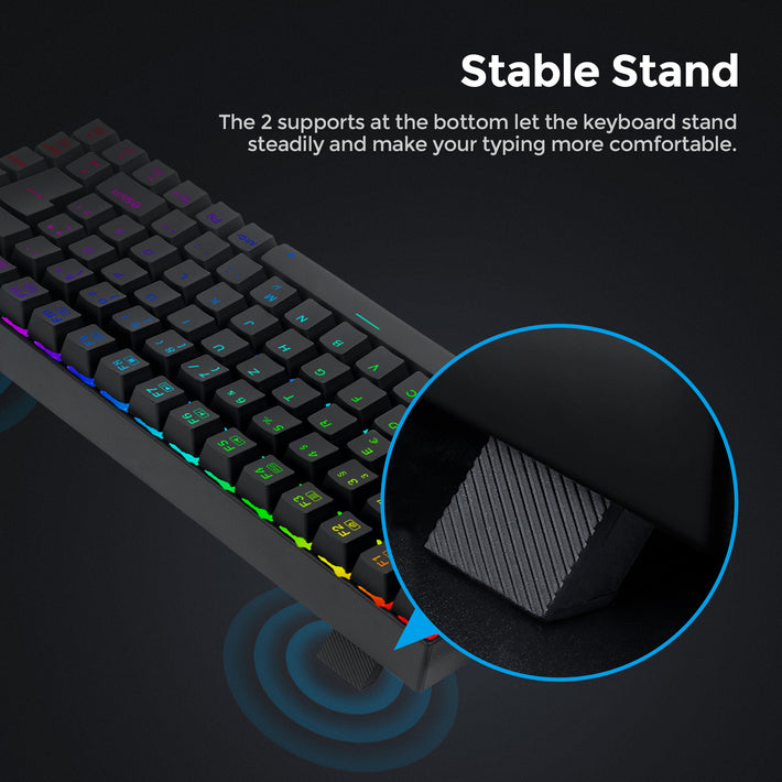 Redragon K629-RGB 84-Key RGB Mechanical Gaming Keyboard