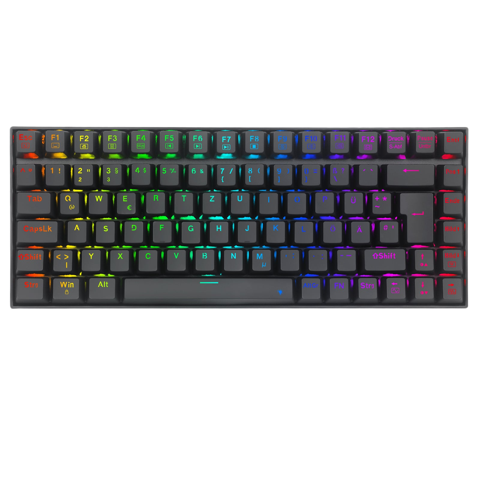 Redragon K629-RGB 84-Key RGB Gaming Keyboard Software Download