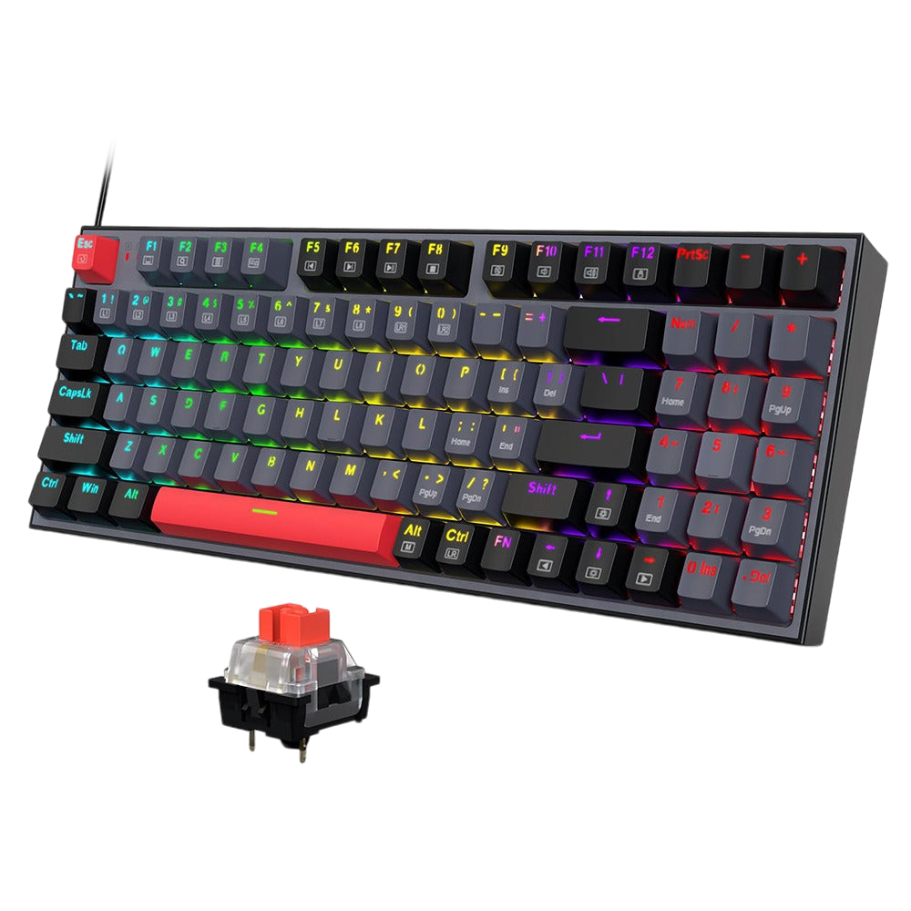 Redragon K636GLR-R 94-Key Backlight Mechanical Keyboard