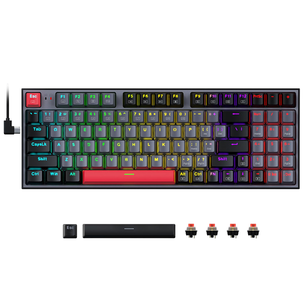 Redragon K636GLR Gaming Keyboard Software Download