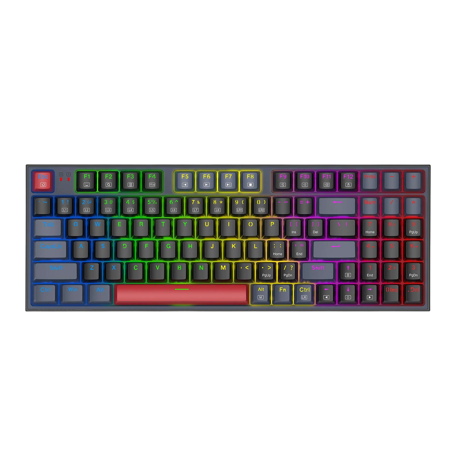 Redragon K636LGR-KR Gaming Keyboard Software Download