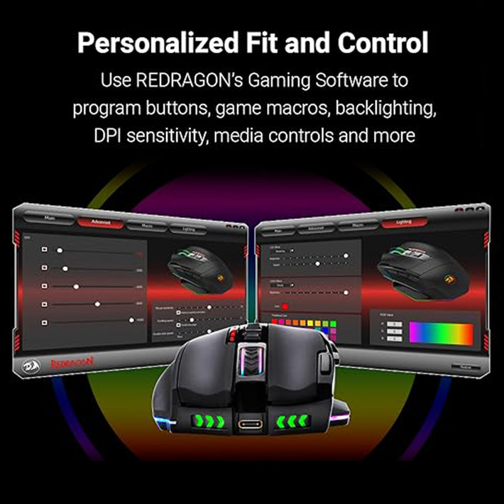 Redragon Sniper Pro M801P-RGB Dual mode Gaming Mice