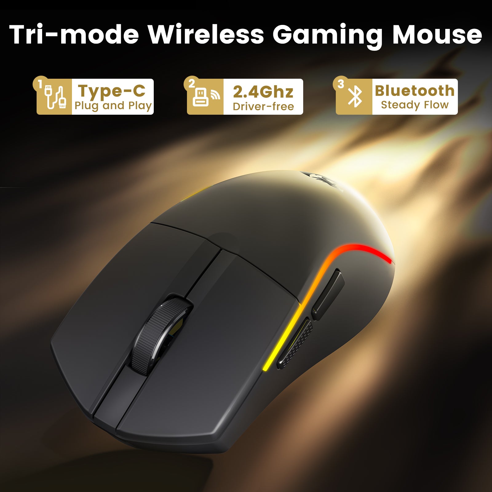 Redragon M816-PRO Tri-Mode Gaming Mice