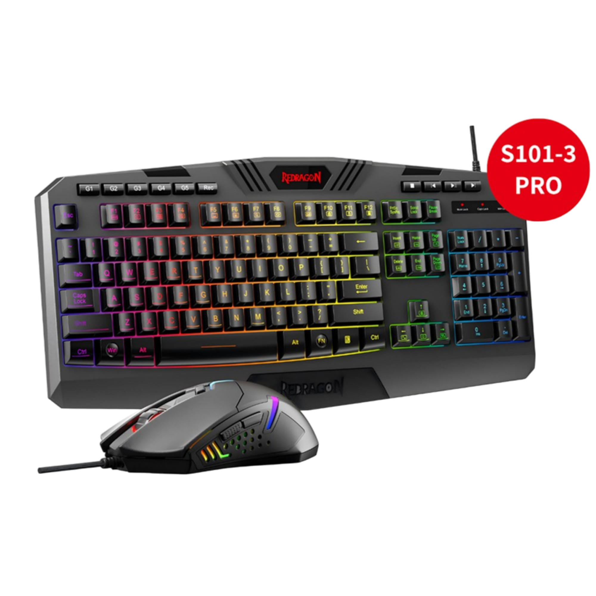 Redragon S101-3 PRO Gaming Combo  Software Download