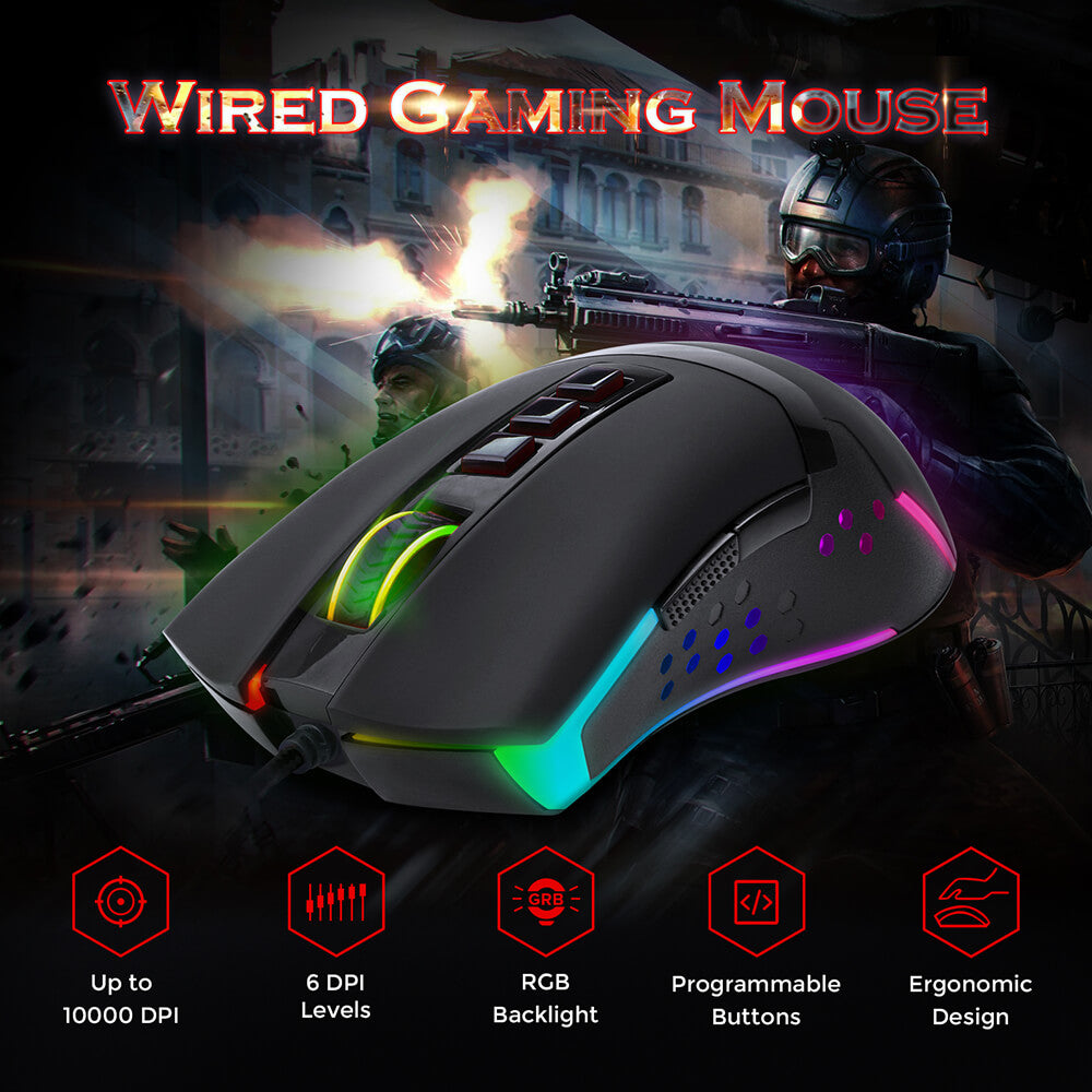 Redragon M712-RGB Octopus Gaming Mice