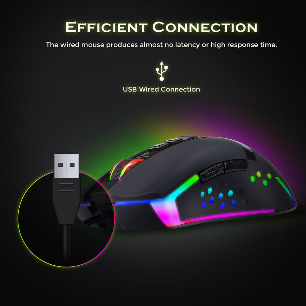 Redragon M712-RGB Octopus Gaming Mice