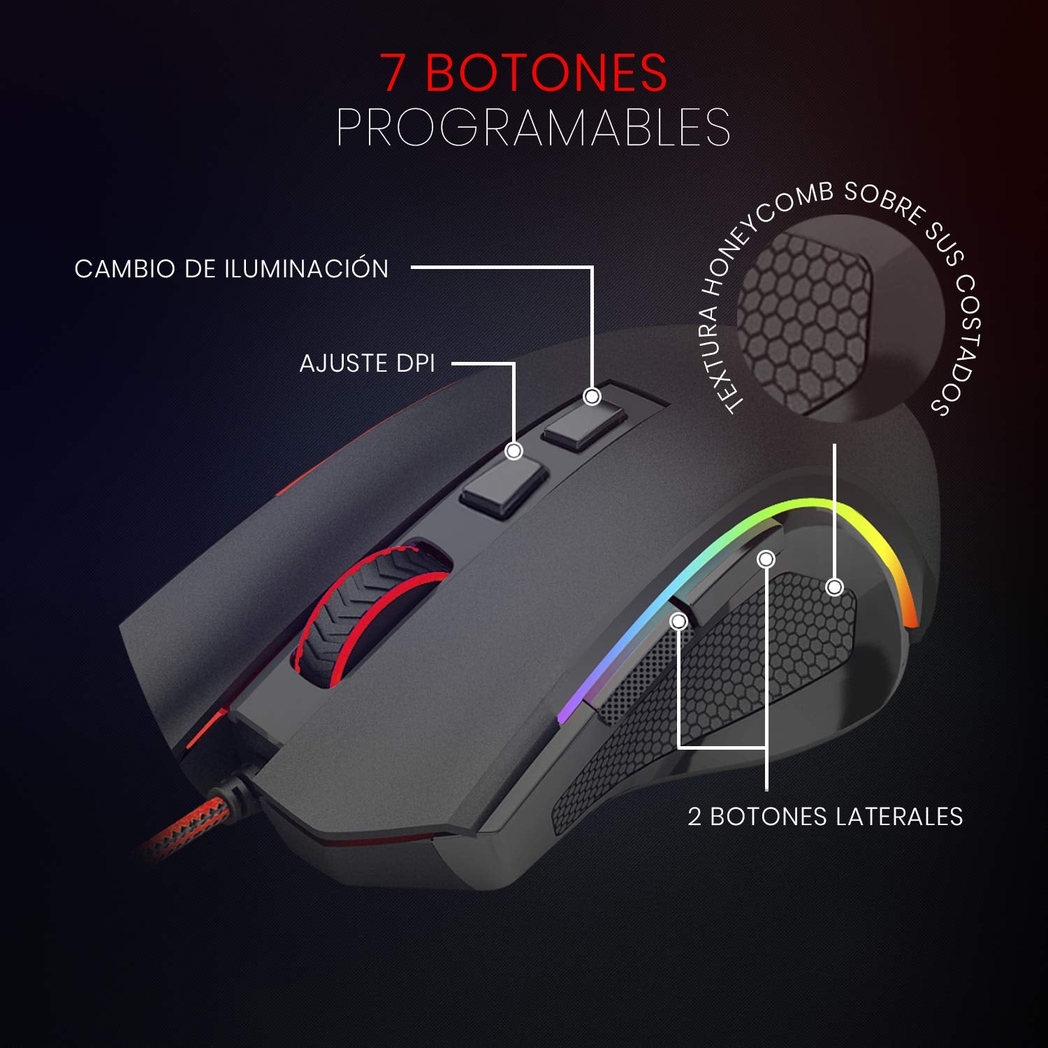 Redragon M602A-RGB Wired Gaming Mice